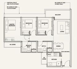 The Watergardens At Canberra (D27), Apartment #581692511